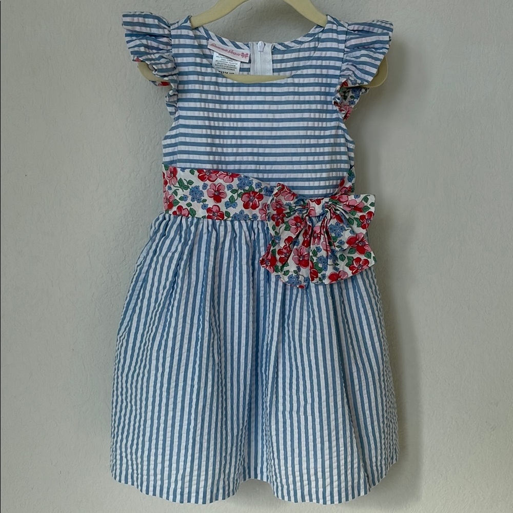 Bonnie Jean Seersucker dress. 4T. Never worn.